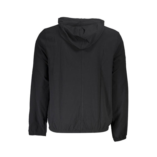 Black Polyester Sweatshirt