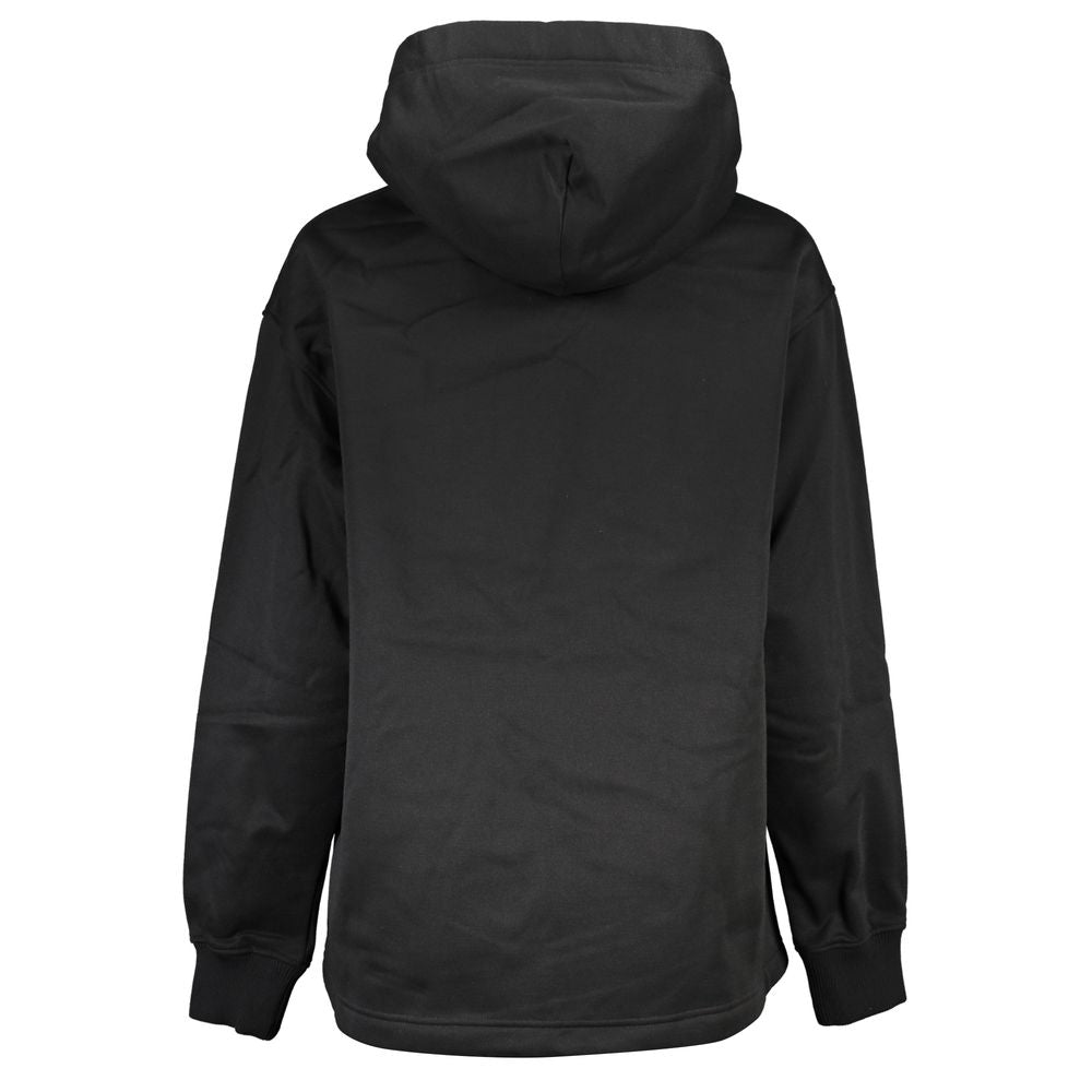 Black Polyester Sweatshirt