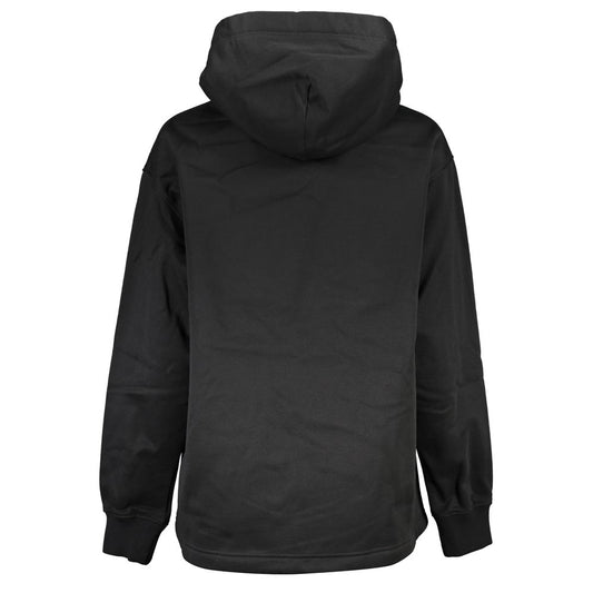 Black Polyester Sweatshirt