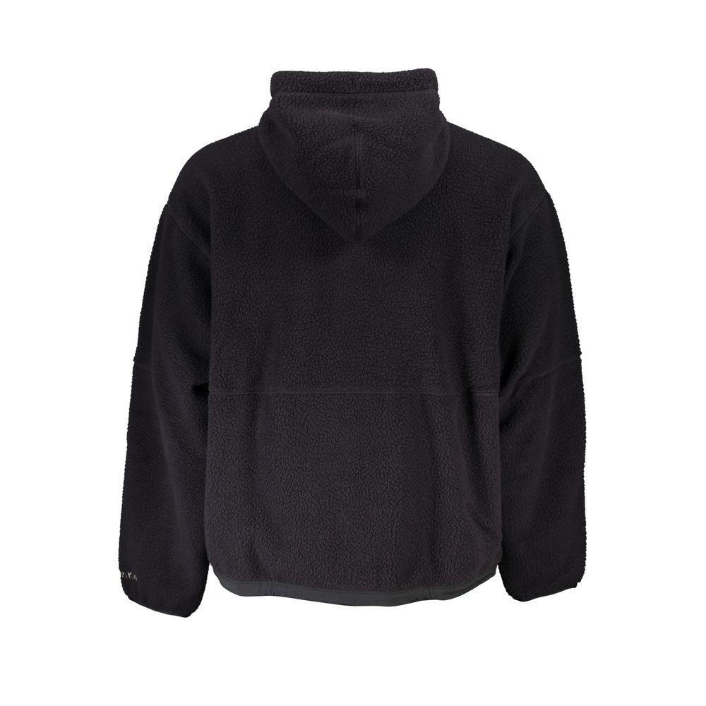 Black Polyester Sweatshirt
