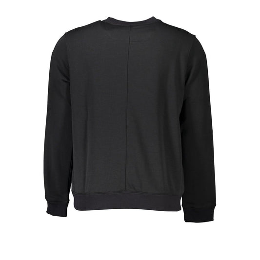 Black Polyester Sweatshirt