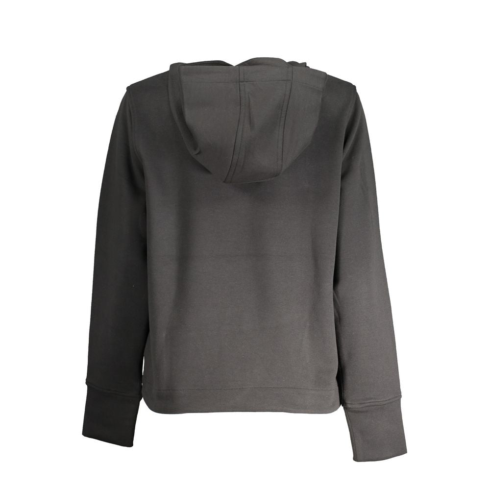 Black Polyester Sweatshirt