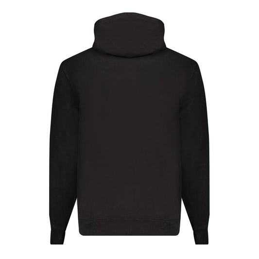Black Cotton Sweatshirt