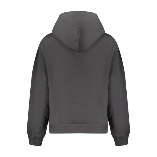 Black Cotton Sweatshirt