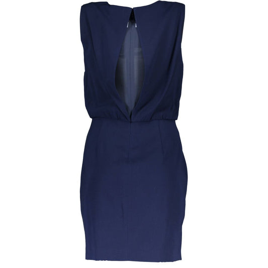 Blue Viscose Dress