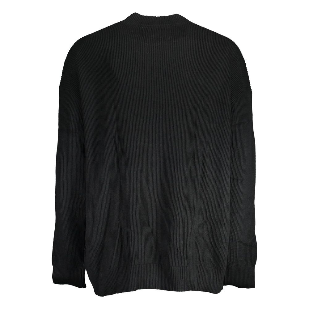 Black Cotton Sweater