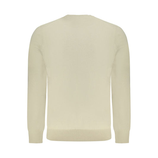 Beige Cotton Sweater
