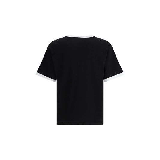 Black Cotton T-Shirt