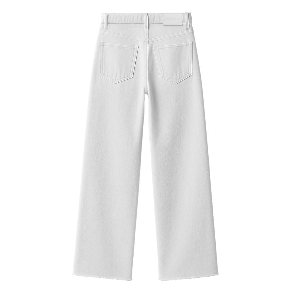 White Cotton Women Jeans
