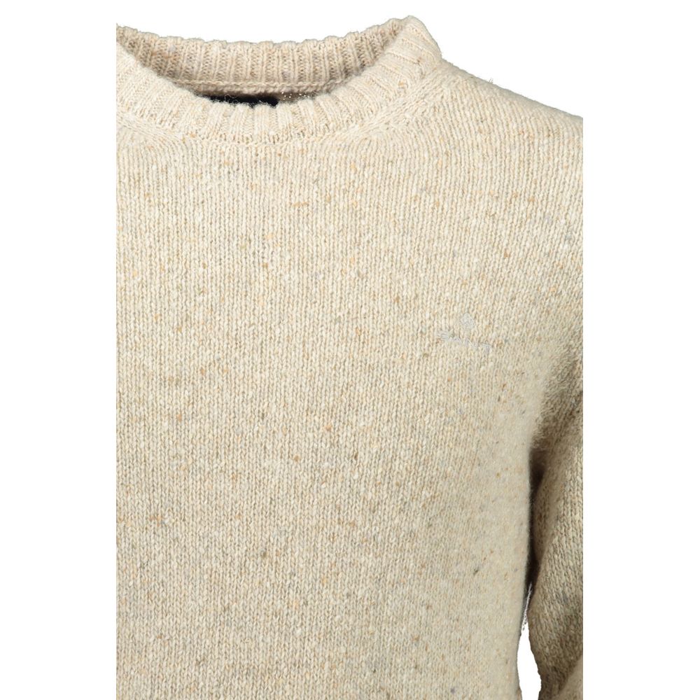 Beige Wool Sweater