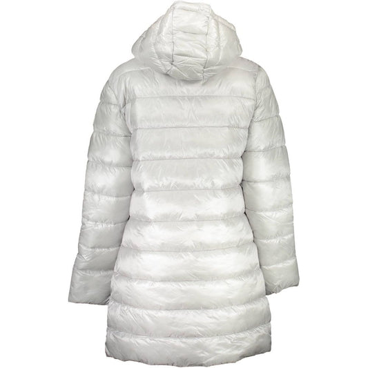 Gray Polyamide Jackets & Coat