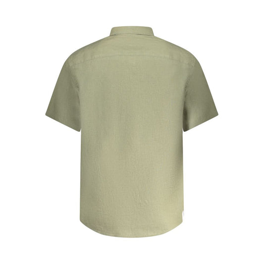 Green Linen Shirt
