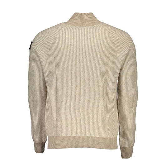 Beige Wool Sweater