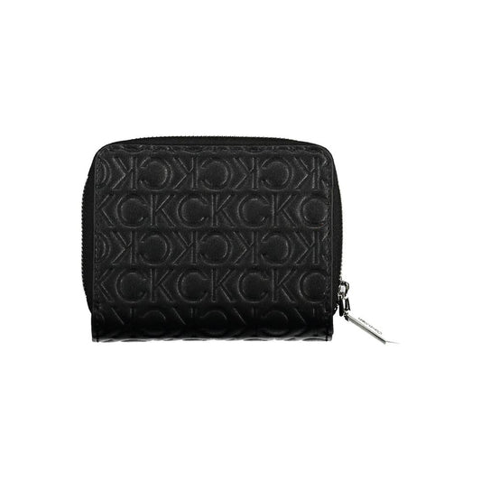 Black Polyester Wallet