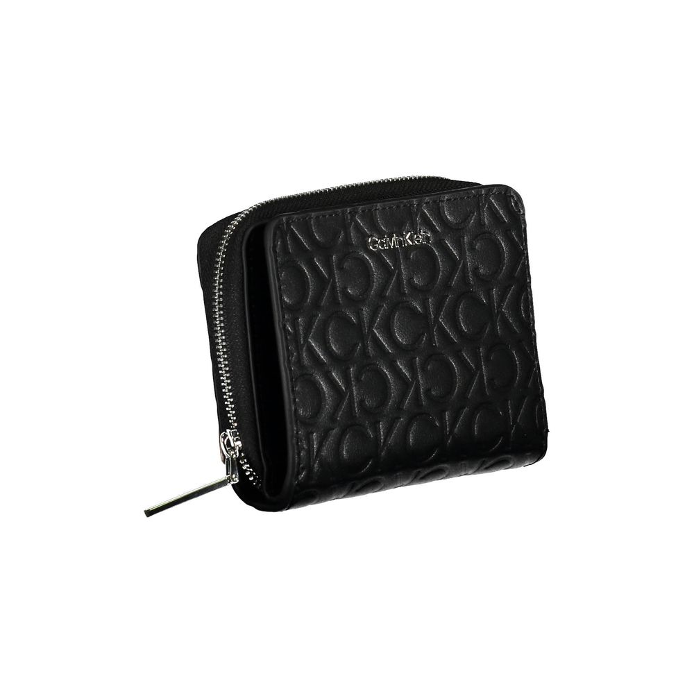 Black Polyester Wallet
