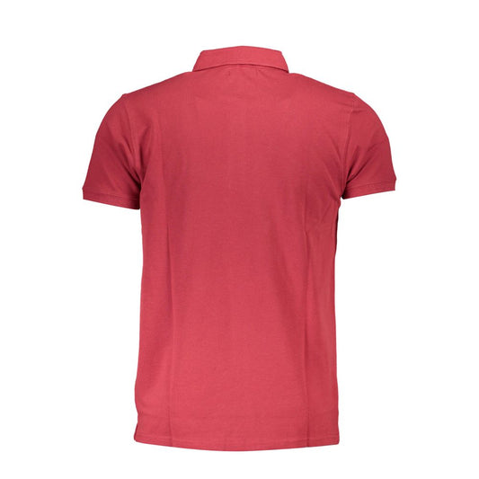 Red Cotton Polo Shirt
