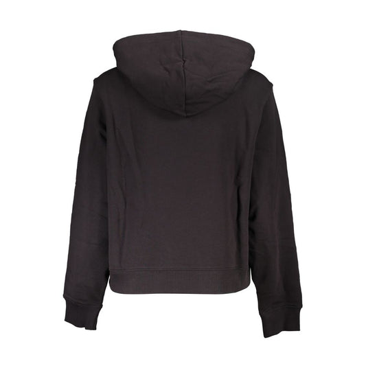 Black Cotton Sweatshirt