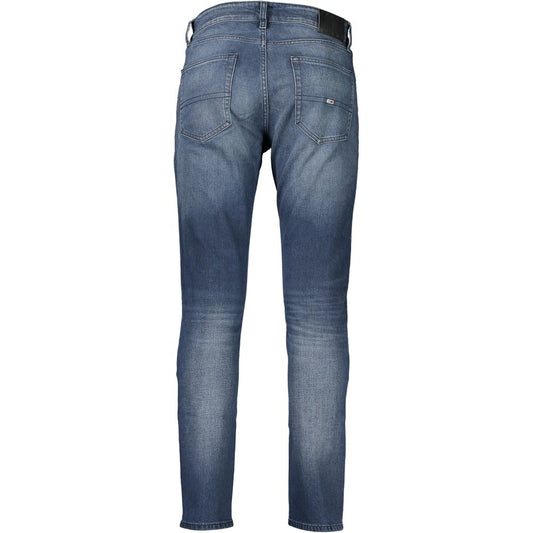 Blue Cotton Men Jeans