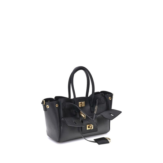 Black Calf Leather Bos Taurus Shoulder Bag