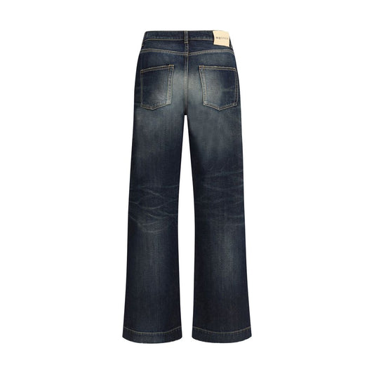 Blue Cotton Jeans Denim