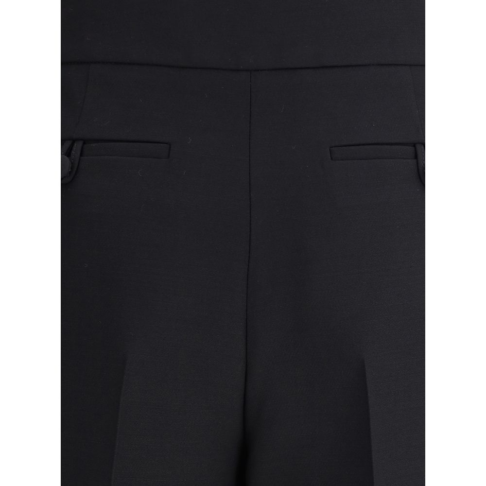 Black Wool Dress Pants