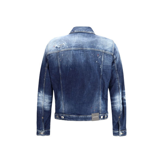 Blue Cotton Denim Jacket
