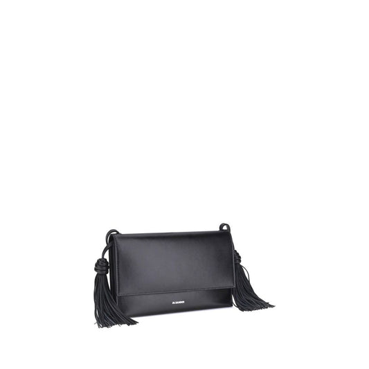 Black Calf Leather Bos Taurus Shoulder Bag