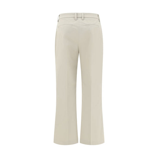 Sandy Beige Cotton Pants