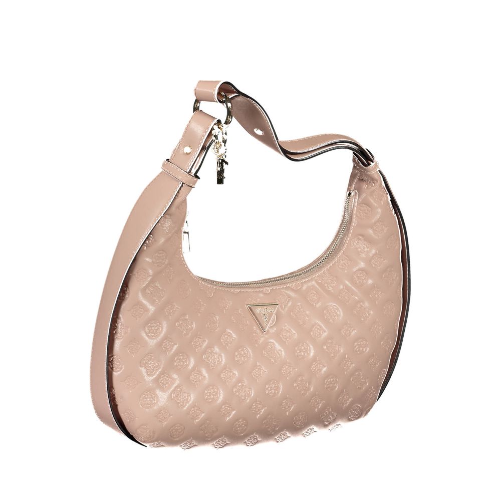 Pink Polyethylene Handbag