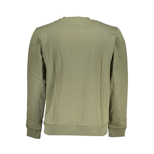 Green Cotton Sweatshirt