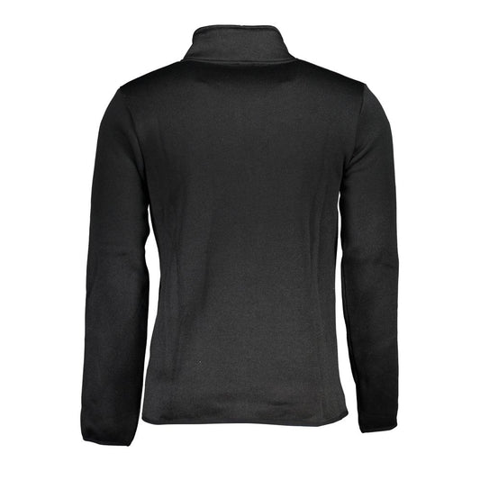Black Polyester Sweatshirt