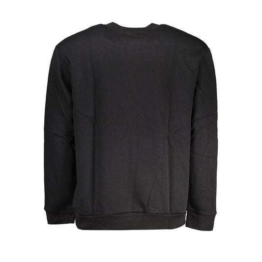 Black Cotton Sweatshirt