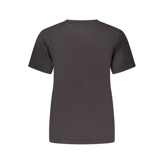 Black Cotton T-Shirt
