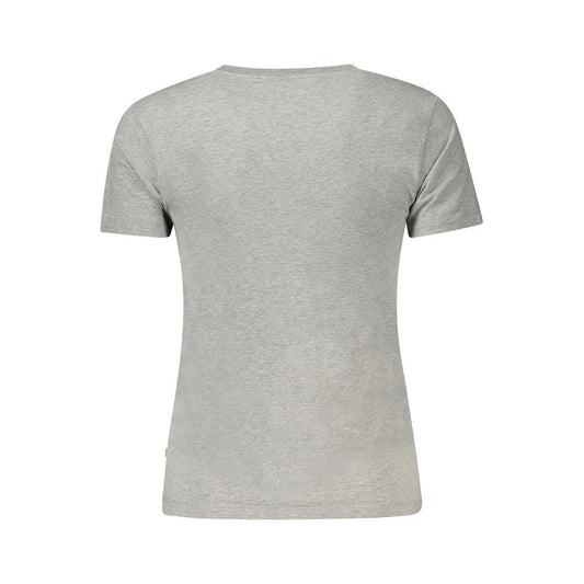 Gray Cotton T-Shirt