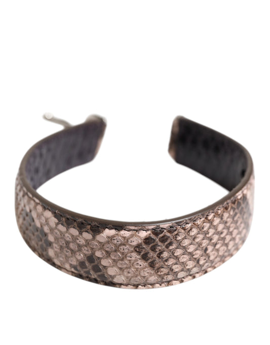 Brown Exotic Leather Handbag Accessory Shoulder Strap