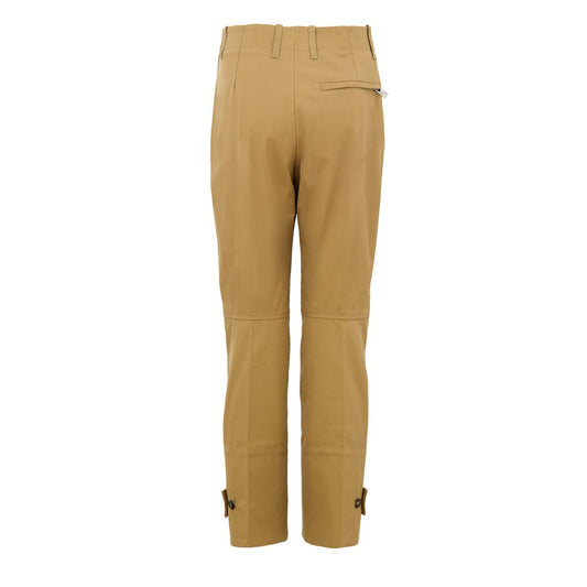Beige Cotton Pant