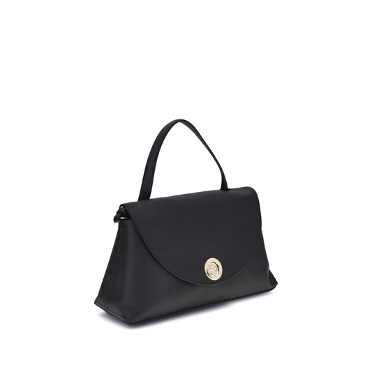 Black Calf Leather Bos Taurus Handbag