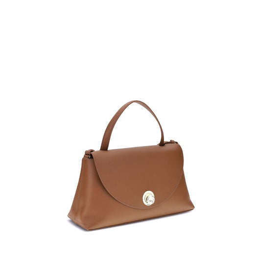 Brown Calf Leather Bos Taurus Handbag