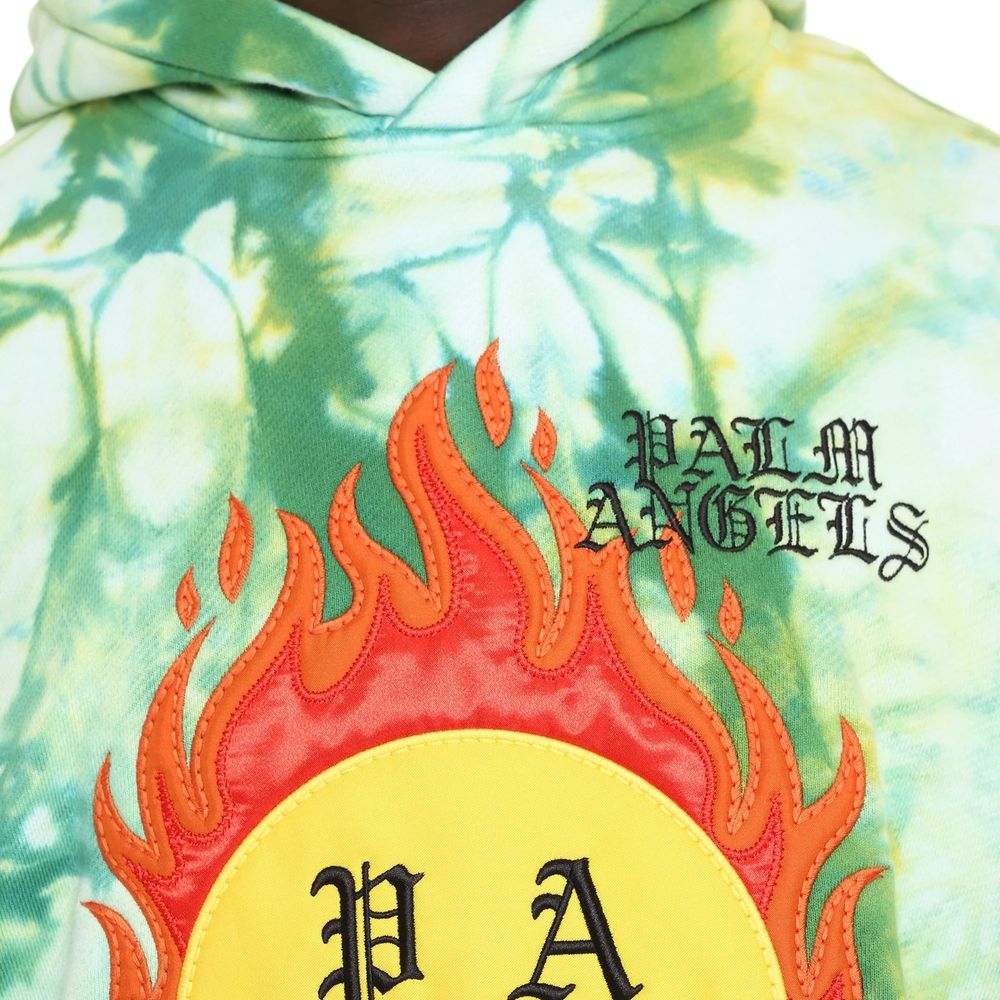 Green Cotton Sweatshirt