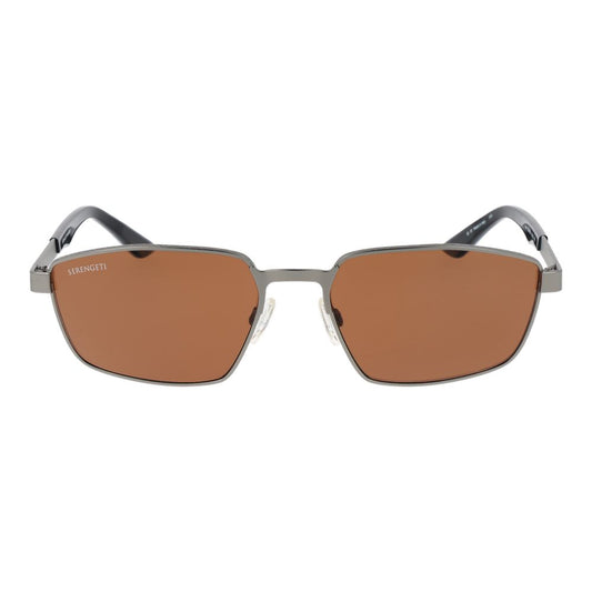 Gray Metal Sunglasses