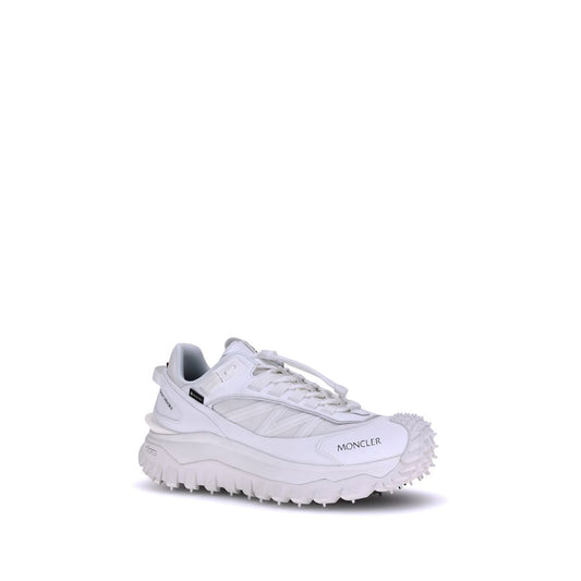 White Polyamide Athletic Sneakers