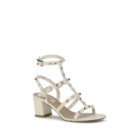 Cream Calf Leather Bos Taurus Sandals