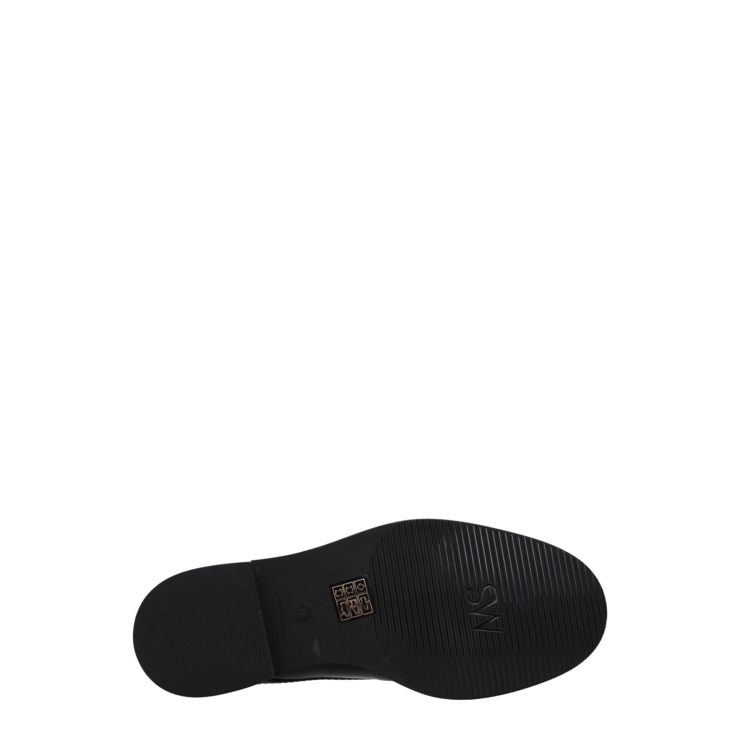 Black Leather Oxfords And Derbies