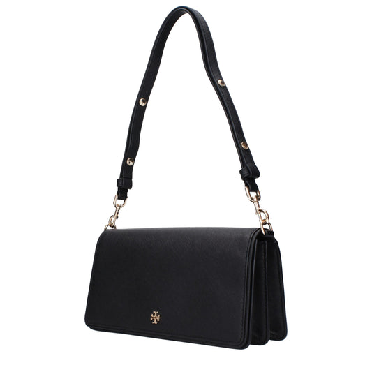 Black Leather Shoulder Bag
