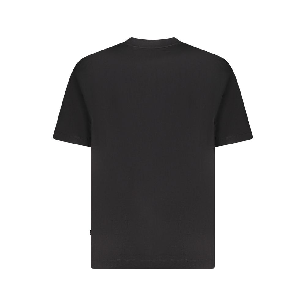 Black Cotton T-Shirt