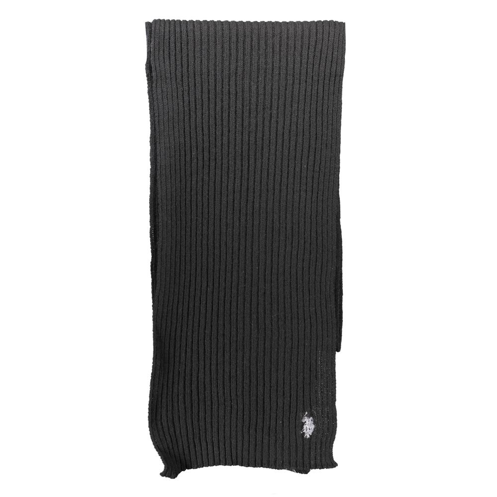 Black Wool Scarf