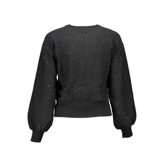 Black Polyester Sweater
