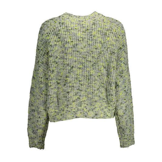 Green Polyester Sweater