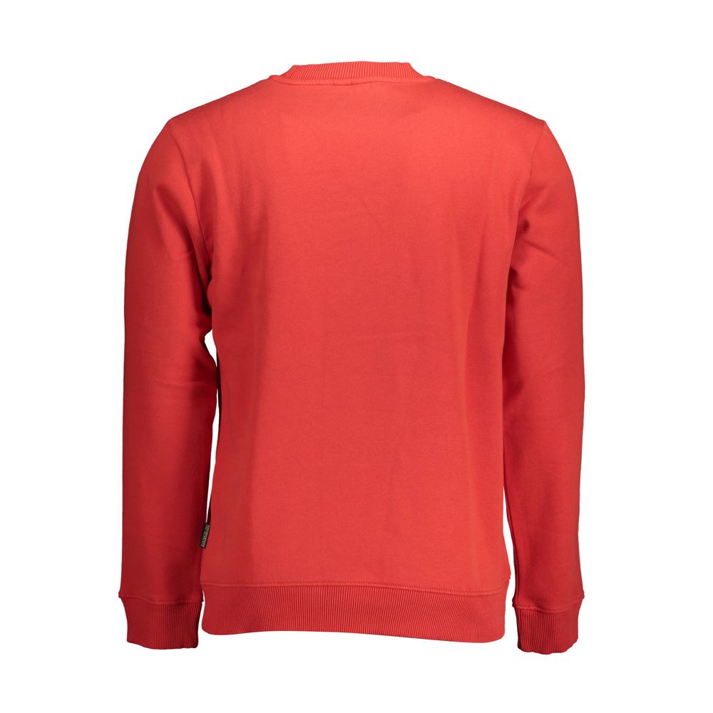 Red Cotton Sweatshirt