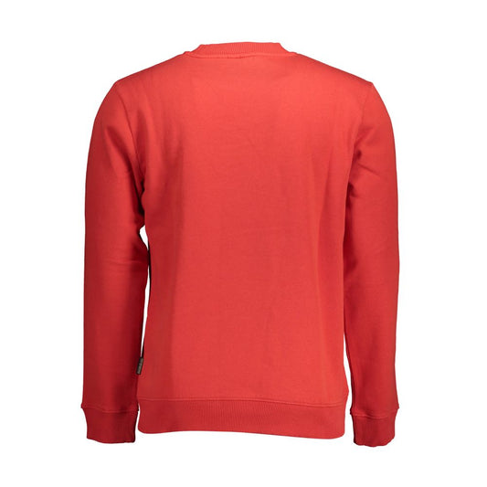 Red Cotton Sweatshirt